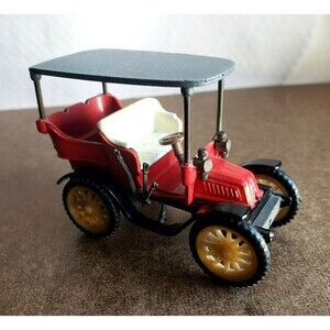 VTG RAMI BY J.M.K. 1902 GEORGES RICHARD TONNEAU 1:43 Red Die-Cast MADE IN FRANCE